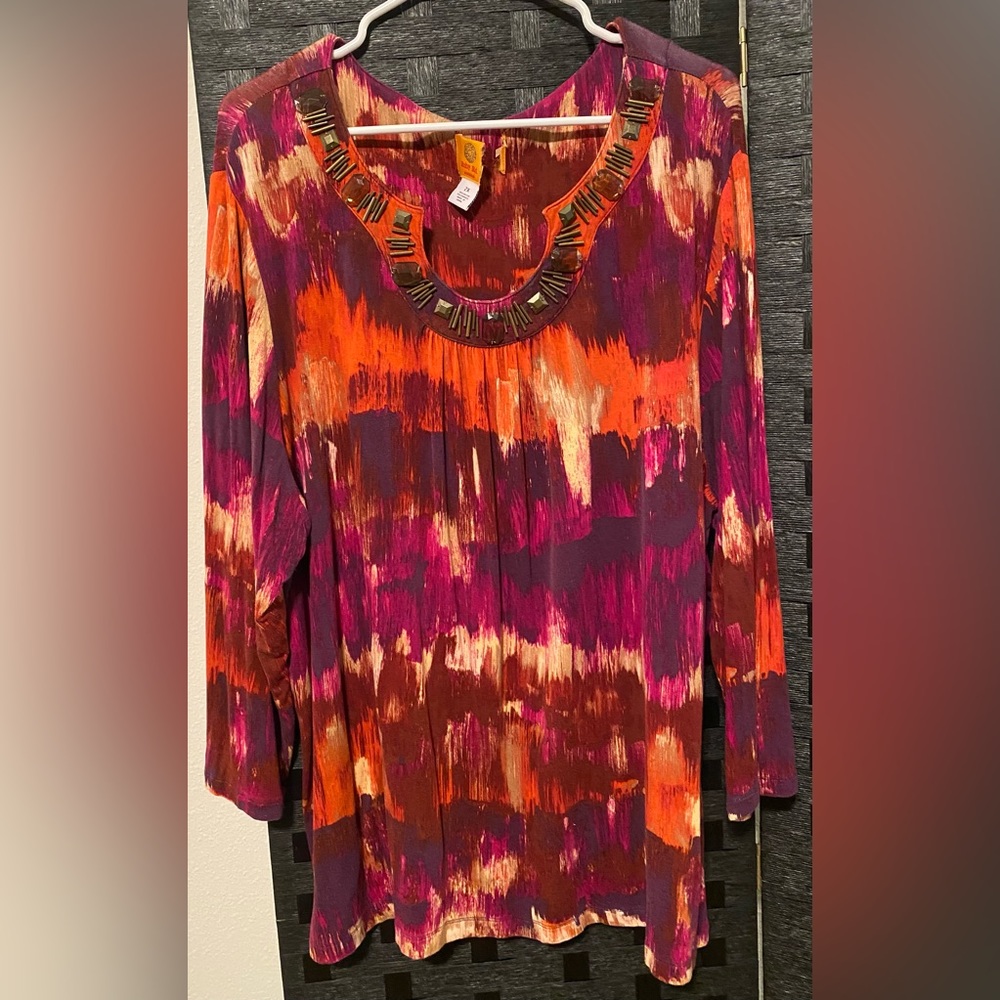 Gorgeous Ruby Rd Women’s Blouse 2x